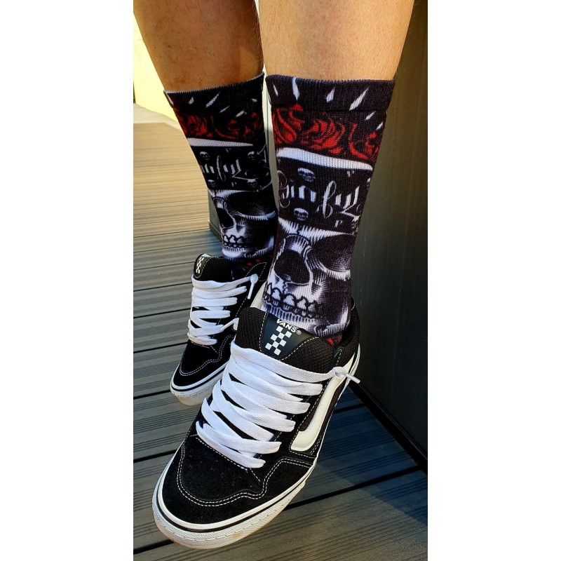 Skull & Roses socks