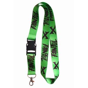 Painful green lanyard