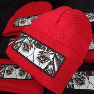 red Wolbeater Beanie