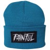 Painful clothing - teal trash beanie