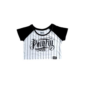 Baseball crop top