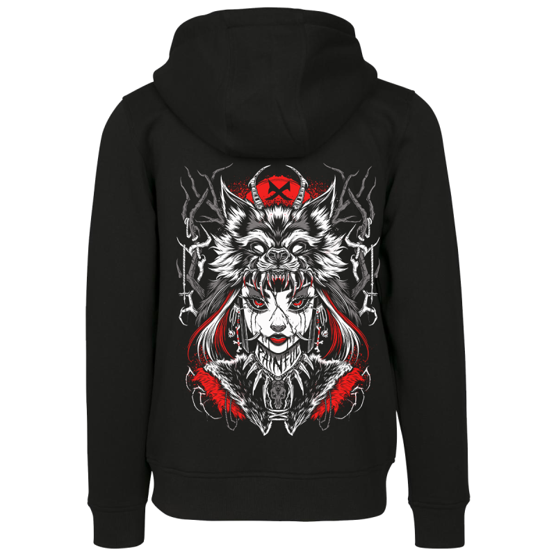 Wolfbeater zip hoodie